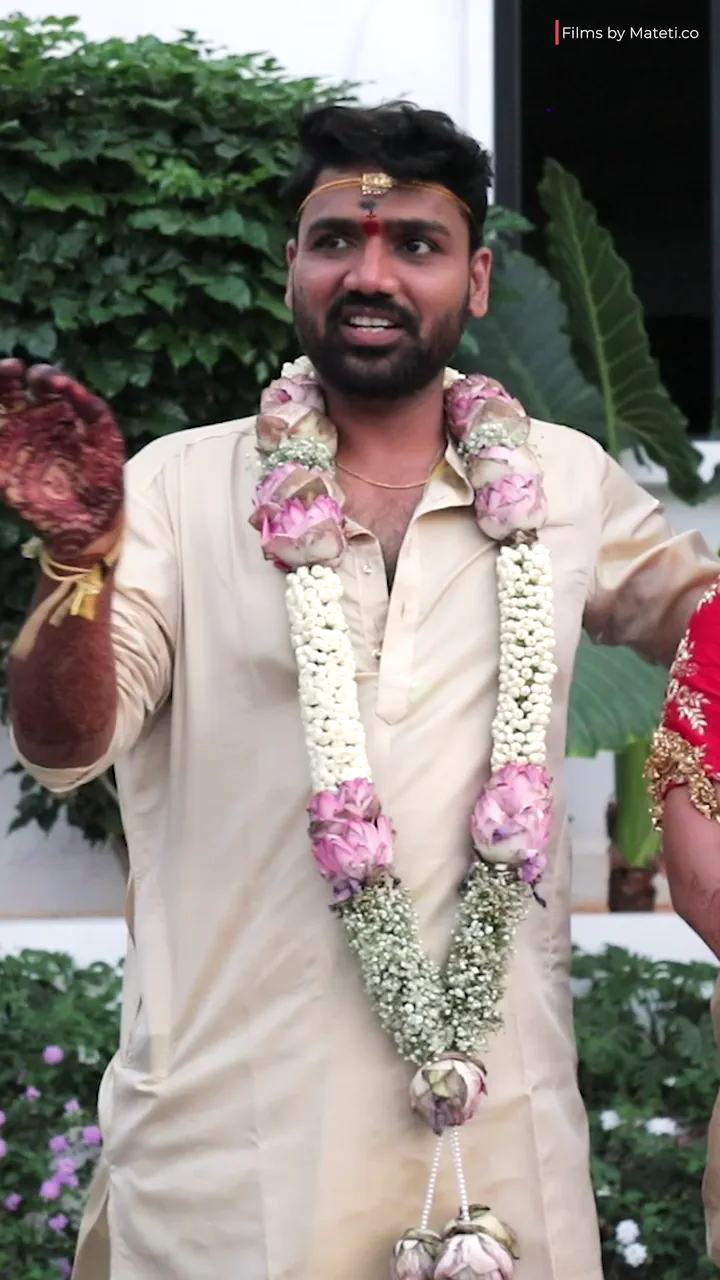 Abhignya sharing her wedding experience