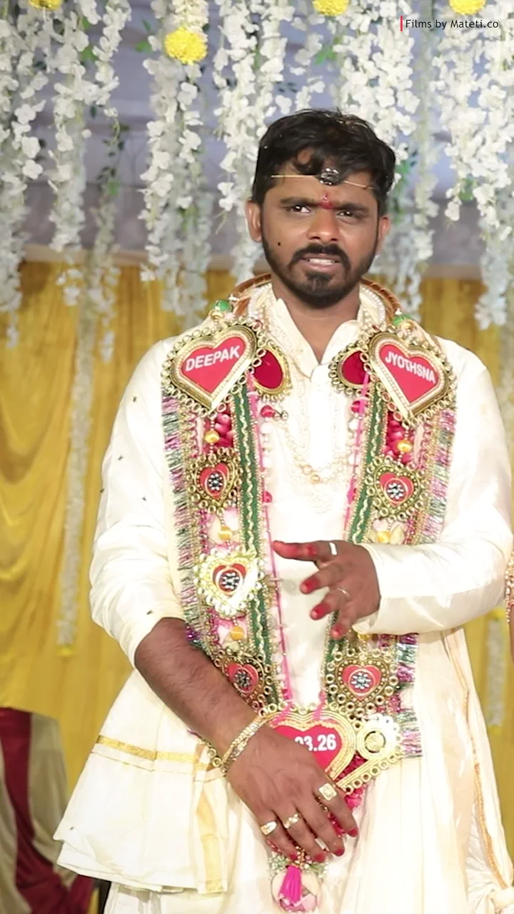 Deepu sharing his wedding experience